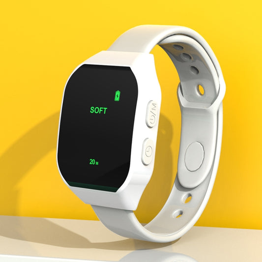 Montre Instrument de massage portable intelligent apaisant les pulsations pour l'insomnie, Noir, Blanc, Rose