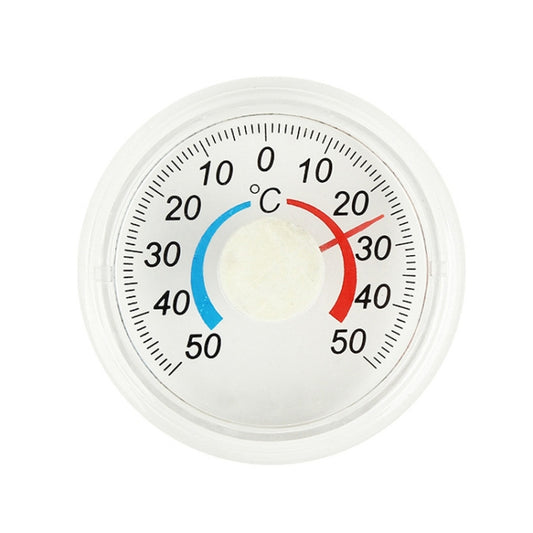 Round Plastic Doors And Windows Simple Pointer Winter And Summer Thermometer
