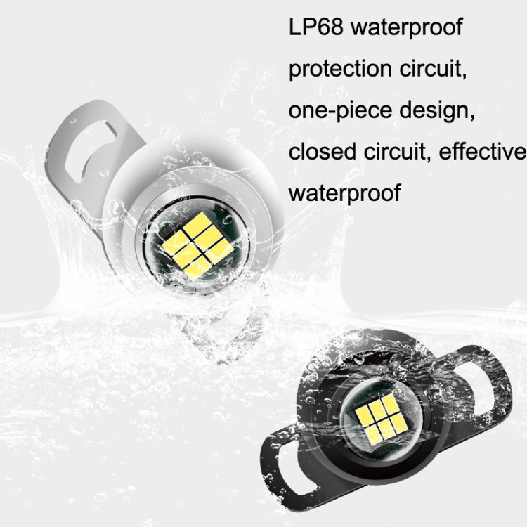 Car LED Ultra -Bright Electric Eye Reversing Light External Bulb Modified Universal Auxiliary Light, Style:, Long Bright Black Shell, Long Bright Silver Shell, Long Bright After 3 Flashes Black Shell, Long Bright After 3 Flashes Silver Shell