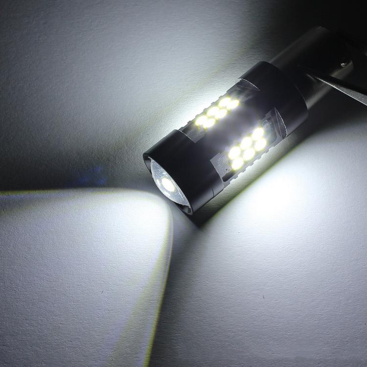 1pair Automotive High-power LED White Light Fog Lamp, 1156