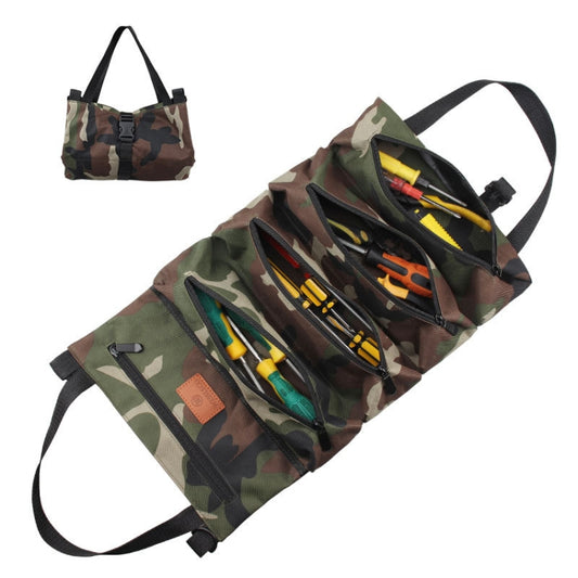 Sac de rangement à suspendre pour outils électriques WESSLECO en tissu Oxford, Camouflage CP, Camouflage jungle, Camouflage gris, Bleu, Vert, Kaki
