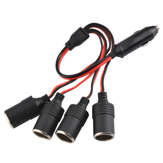 Chargeur de voiture allume-cigare haute puissance 4 en 1, 4 trous allume-cigare