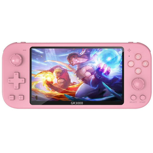 Console de jeu portable RG3000 prenant en charge la double manette, RG3000 Jaune, RG3000 Rose, RG3000 Gris, RG3000 Violet, RG3000 Vert