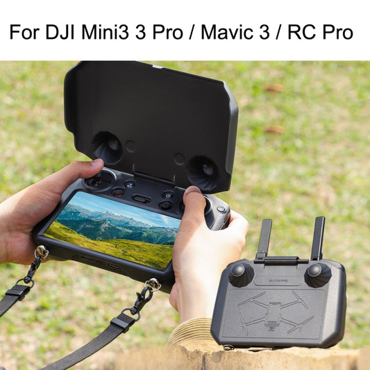 For DJI Mini 3 / Mini 3 Pro / Mavic 3 / RC Pro Sunnylife YK558 avec écran Télécommande avec protection pare-soleil, Pour DJI Mini 3 / Mini 3 Pro / Mavic 3 / RC Pro