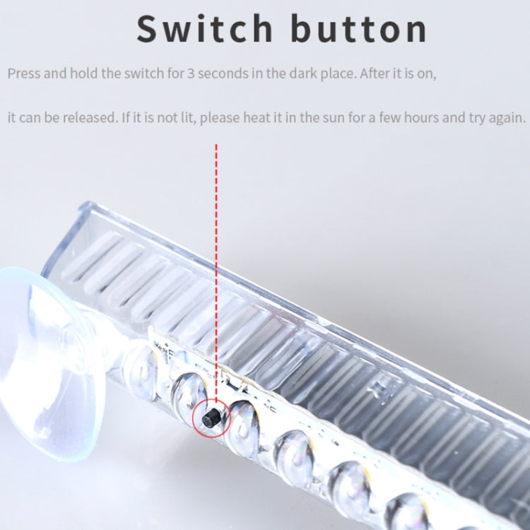 Wiring Free Rear Window Solar LED Sensor Car Warning Light, Warning Light