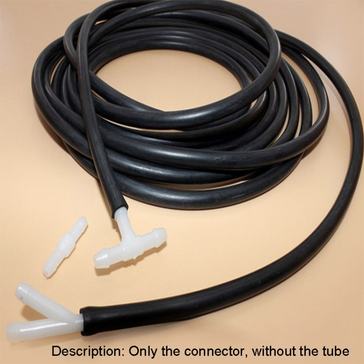 200pcs/bag Universal Car Spray Hose Connector Connection Tube Plastic Snap, Style:, T Type