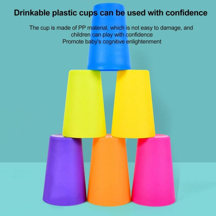 Mixed Colors Quick Stack Cups Speed Training Sports Stacking Cups With Card,Spec:, Single Person, Double Person