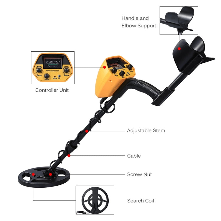 GTX5030 Underground Metal Detector, GTX5030 Yellow