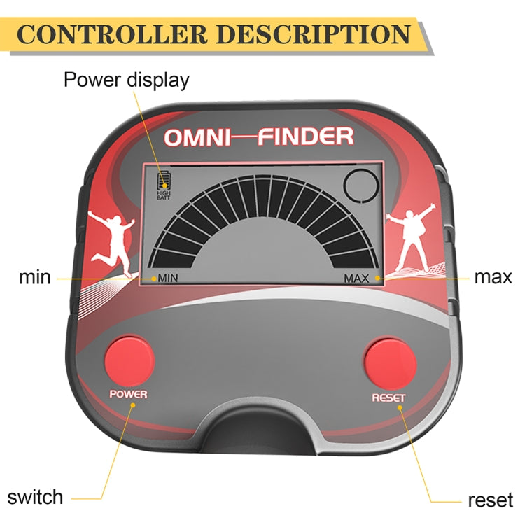 Goint MD3002 Children Beach Toy Underground Metal Detector, MD3002 (Black)