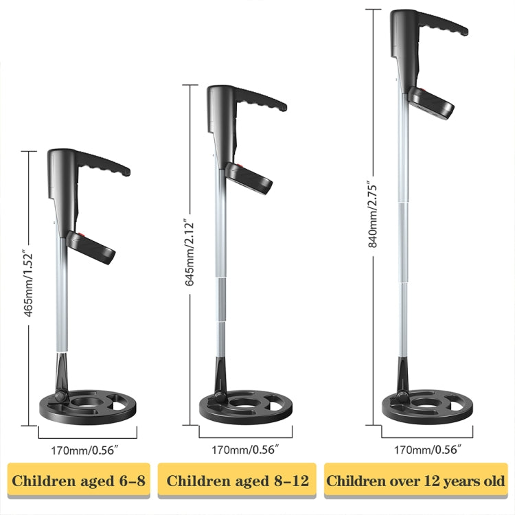 Goint MD3002 Children Beach Toy Underground Metal Detector, MD3002 (Black)