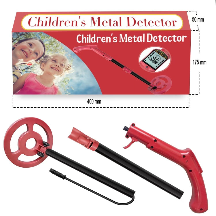 Goint MD3006 Metal Detector Outdoor Treasure Hunter Toys Children Science Detector, MD3006 (Light Green), MD3006 (Red)