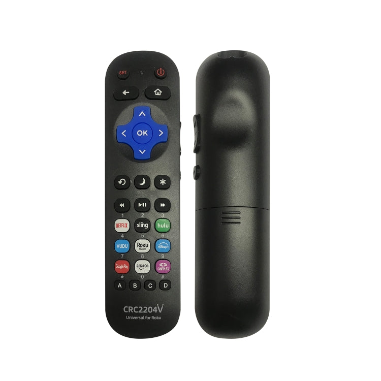 CRC2204V For ROKU TV Universal Smart LCD TV Remote Control Infrared Remote Control, CRC2204V