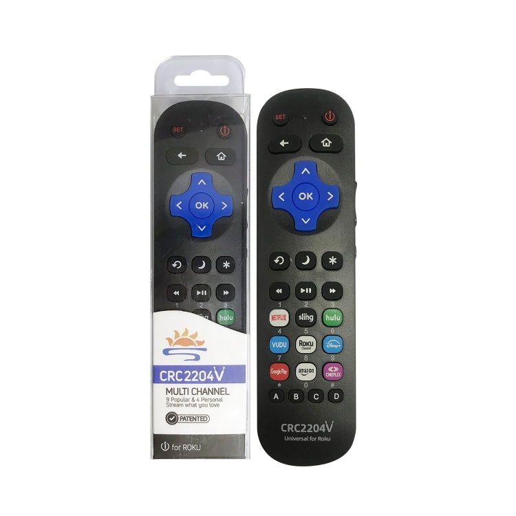 CRC2204V For ROKU TV Universal Smart LCD TV Remote Control Infrared Remote Control, CRC2204V
