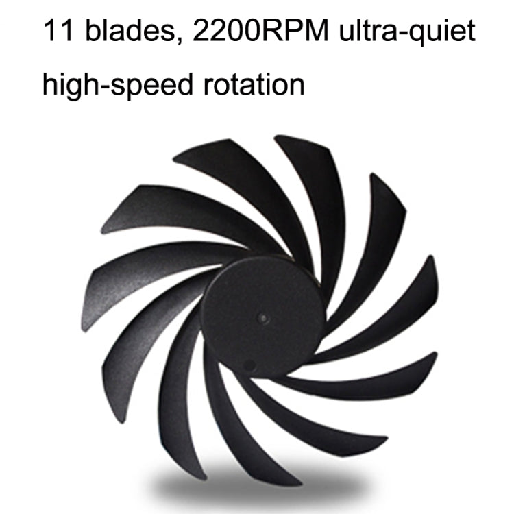 FANNER Ice Soul F10015 Desktop Computer Radiator PWM Intelligent Speed Regulation Ultra-thin Chassis Fan, F10015