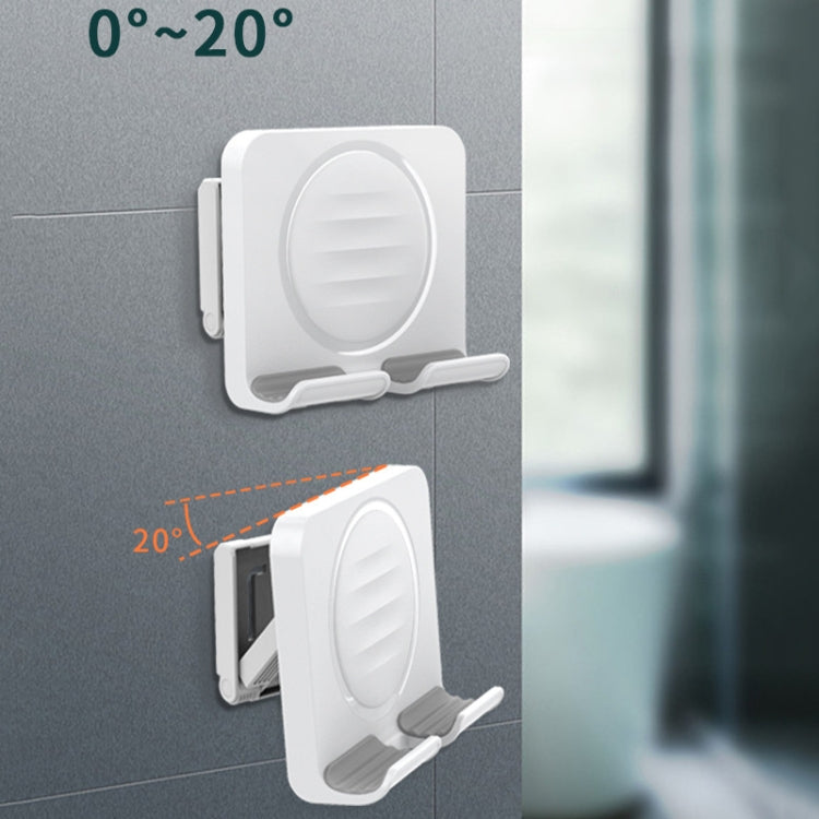 B86 Multifunctional Rotatable Punch-free Wall Mobile Phone Holder, B86 (White), B86 (Black)