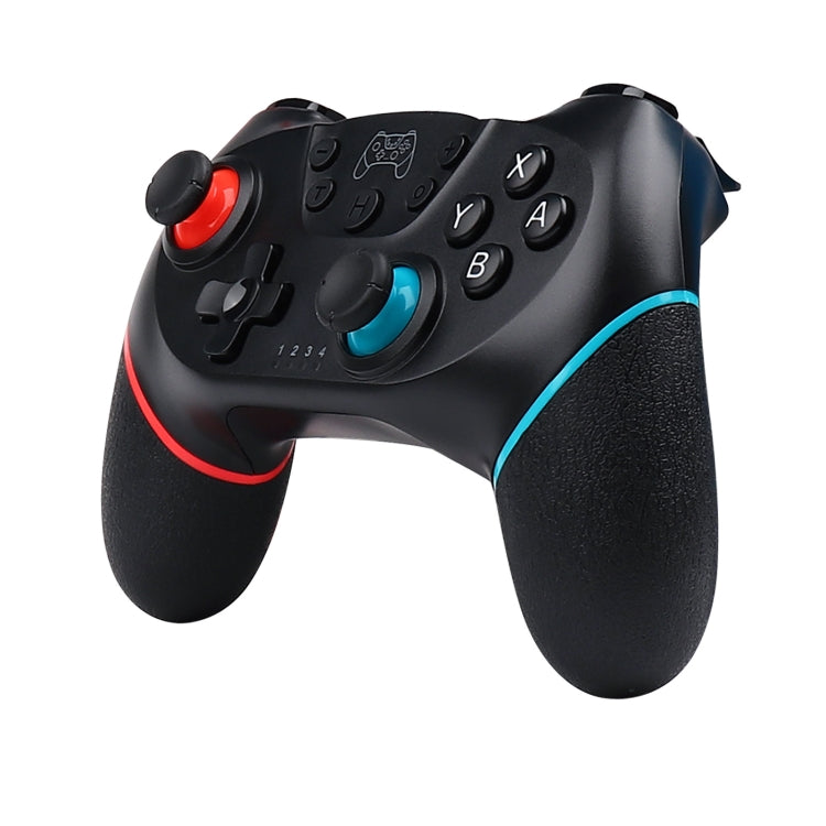 For Nintendo Switch Pro Wireless Bluetooth Handle with Macro Programming & Somatosensory Wake-up, White Pink, Purple Orange, White Red Blue, Black Red Blue, Black Blue Red