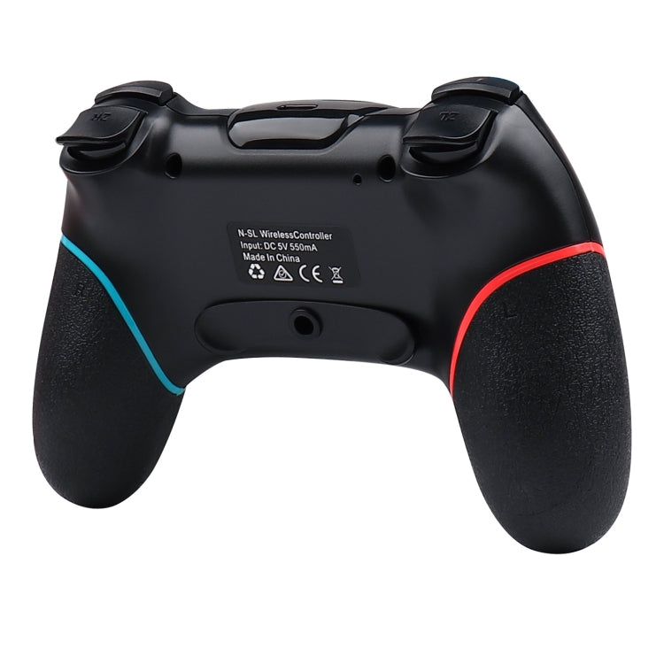 For Nintendo Switch Pro Wireless Bluetooth Handle with Macro Programming & Somatosensory Wake-up, White Pink, Purple Orange, White Red Blue, Black Red Blue, Black Blue Red