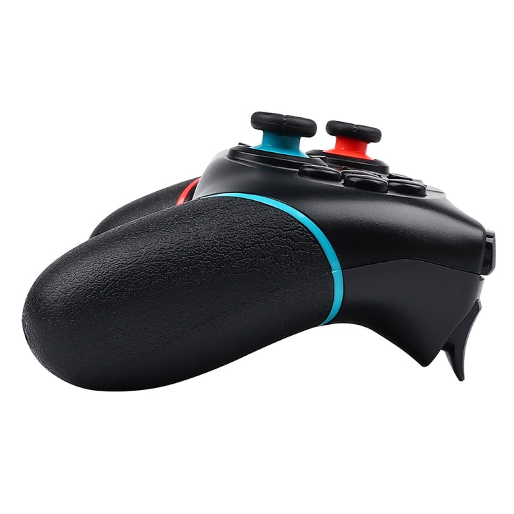For Nintendo Switch Pro Wireless Bluetooth Handle with Macro Programming & Somatosensory Wake-up, White Pink, Purple Orange, White Red Blue, Black Red Blue, Black Blue Red