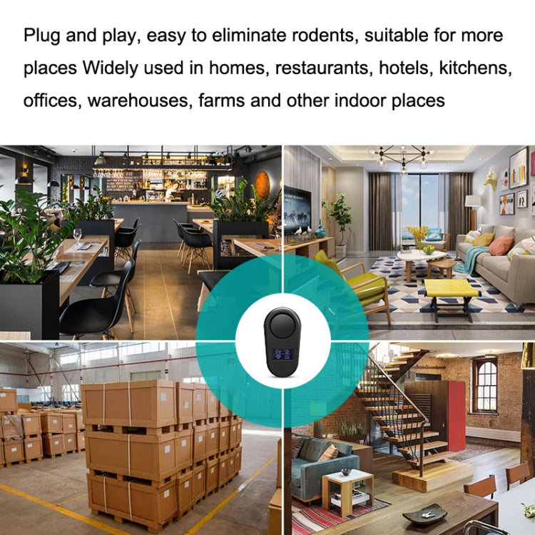 High Power Display Ultrasonic Mouse Repellent Mosquito Repellent Home Intelligent Insect Repellent