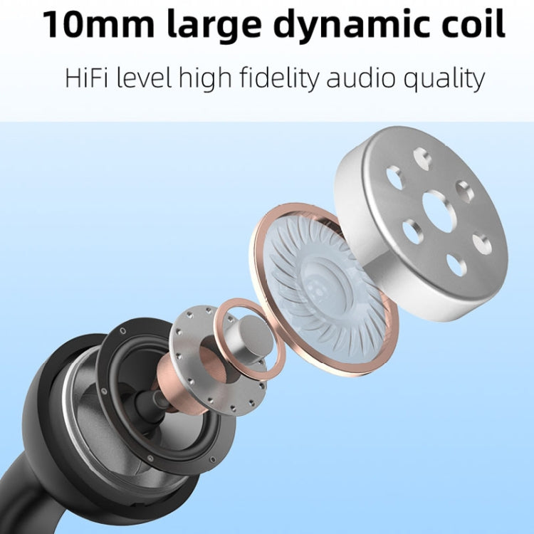M-S8 Wireless Stereo Single Ear Clip-on Bluetooth Earphone, M-S8 Single Pink, M-S8 Single Blue, M-S8 Single Black, M-S8 Single Gray