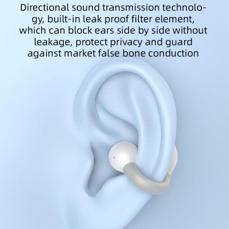 M-S8 Wireless Stereo Single Ear Clip-on Bluetooth Earphone, M-S8 Single Pink, M-S8 Single Blue, M-S8 Single Black, M-S8 Single Gray