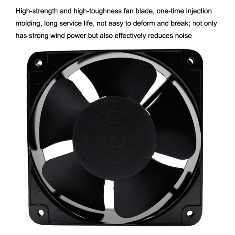 20cm Chassis Cabinet Metal Case Low Noise Cooling Fan, FP20060 110V, FP20060 220V, FP20060 380V