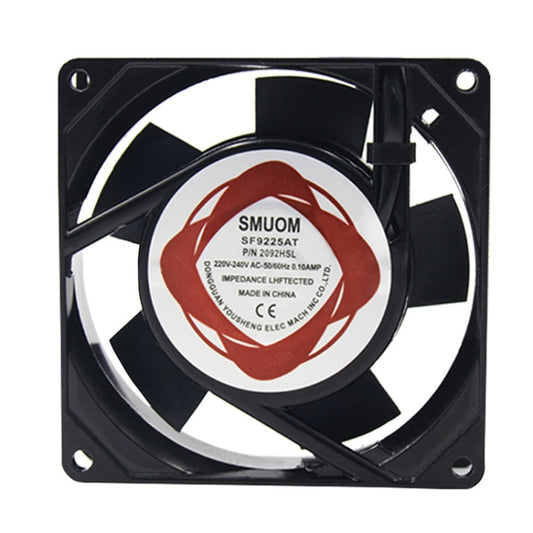 Ventilateur de dissipation thermique silencieux pour châssis de 9 cm, roulement à huile 220 V, roulement à huile 110 V, double roulement à billes 220 V, double roulement à billes 110 V