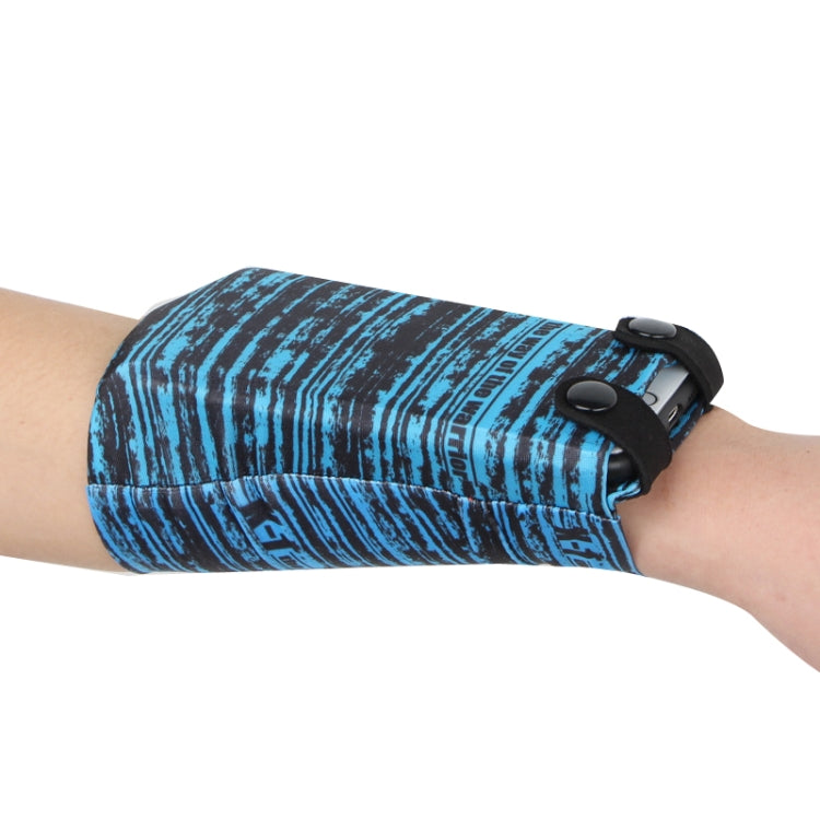 7 Inch Mobile Phone Outdoor Sports Wrist Bag Elastic Close-fitting Mini Arm Bag