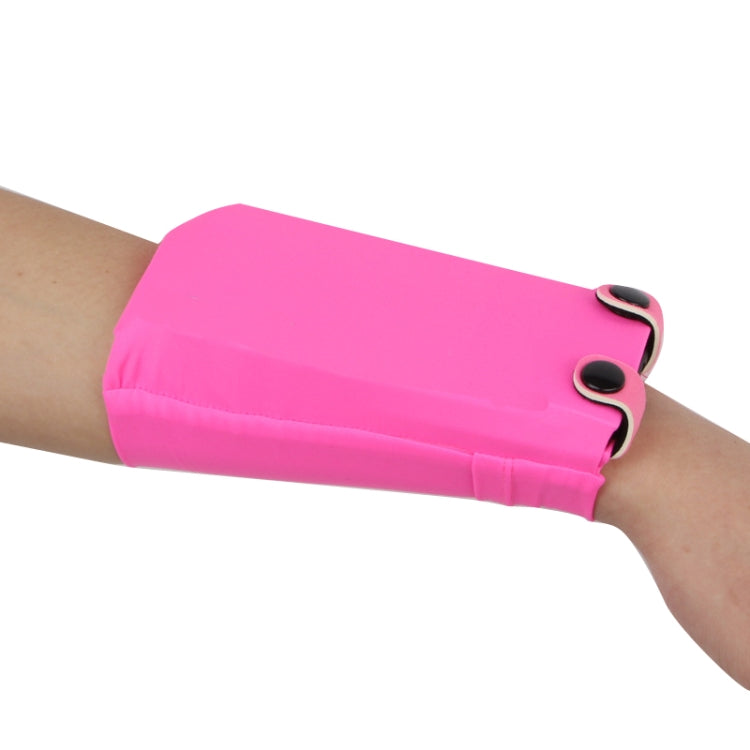7 Inch Mobile Phone Outdoor Sports Wrist Bag Elastic Close-fitting Mini Arm Bag