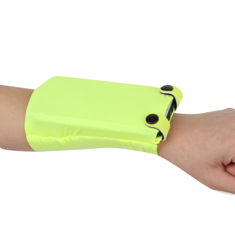 7 Inch Mobile Phone Outdoor Sports Wrist Bag Elastic Close-fitting Mini Arm Bag