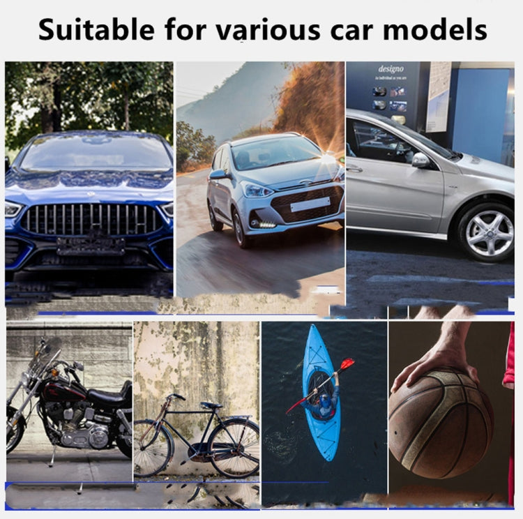 SUITU ST-818 Pompe à Air de Voiture Sans Fil, Compresseur de Pneu avec Éclairage LED, Affichage Numérique Sans Fil