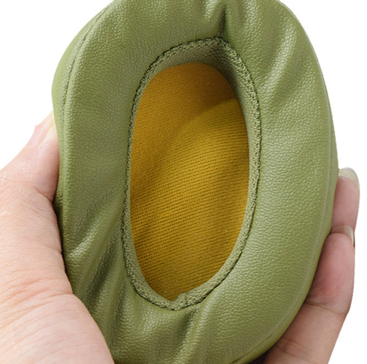 For Skullcandy Crusher 3.0 Wireless Hesh 3 ANC Venue EVO Headphone 2pcs Ear Pads, Ear Pads(Army Green), Ear Pads(Brown), Ear Pads(Beige Yellow Bottom), Ear Pads(Black Gel Model)