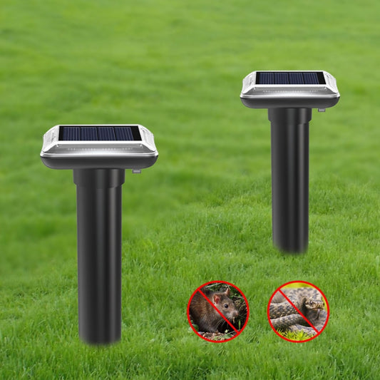 SJZ038 Outdoor Waterproof Solar Ultrasonic Rat Repeller Ultrasonic Animal Repeller