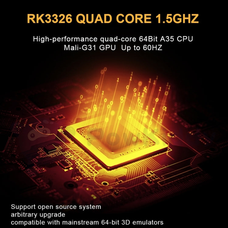 POWKIDDY RGB20S Console de jeu portable rétro à écran IPS de 3,5 pouces open source, 16 Go + 64 Go, 16 Go + 256 Go