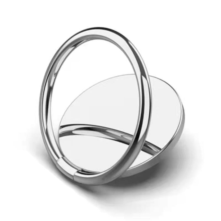 Full Metal Bracket 360 Degree Rotating Magnetic Phone Ring Buckle, 1pcs