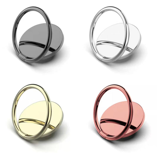 Full Metal Bracket 360 Degree Rotating Magnetic Phone Ring Buckle