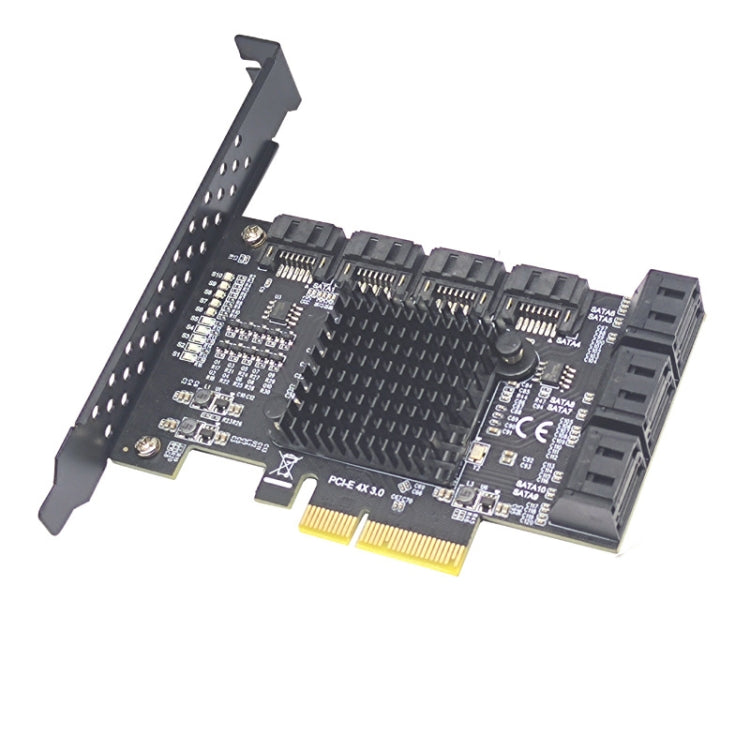 SATA 3.0 Adapter Expansion Card ASMedia ASM1166 Converter, PCIE 4X To 6 Port, PCIE 1X To 6 Port, PCIE 1X To 10 Port, PCIE 4X To 10 Port, PCIE 1X To 8 Port