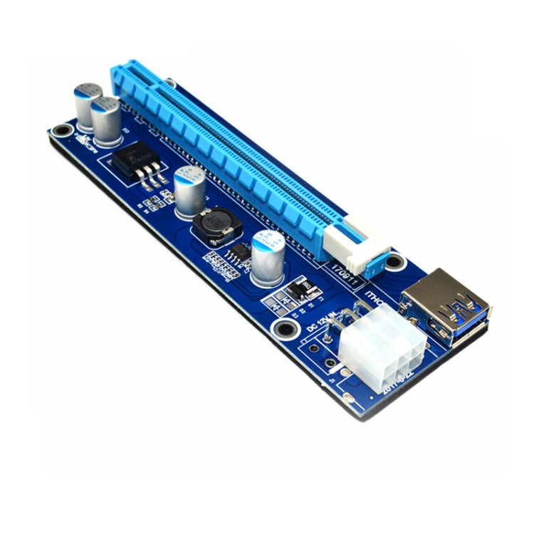 PCE164P-N03 VER006C Mini PCI-E 1X To 16X Riser For Laptop External Image Card, Blue Board 6pin, Blackboard 6pin, Blackboard 4pin, M2 To 6pin