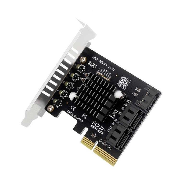 PCI-E To 5 SATA 3.0 Expansion Card