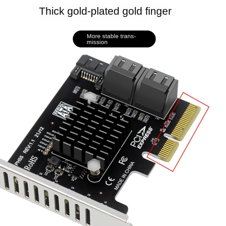 Tarjeta de expansión PCI-E a 5 SATA 3.0