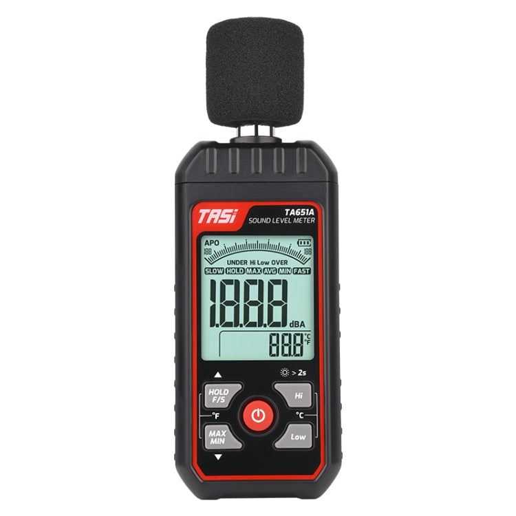 Household Noise Tester Decibel Device, TASI TA651A, TASI TA651B