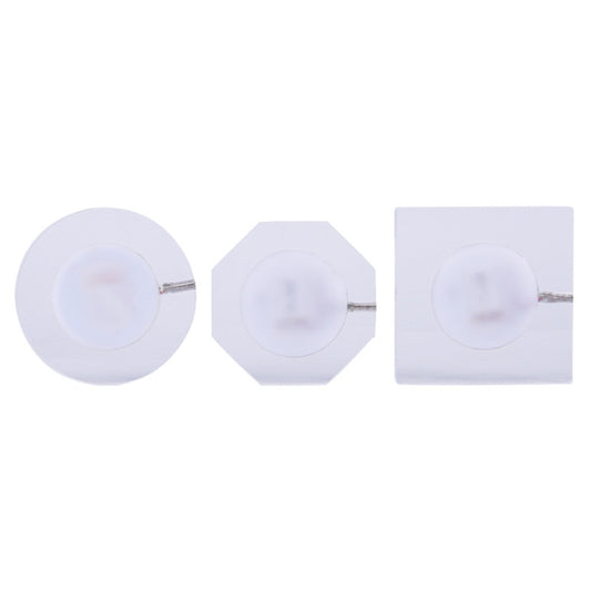 USB Charging LED Light Up Acrylic Coaster Transparent Crystal Base, 100x10mm Round, 100x10mm Octagonal, 100x10mm Square