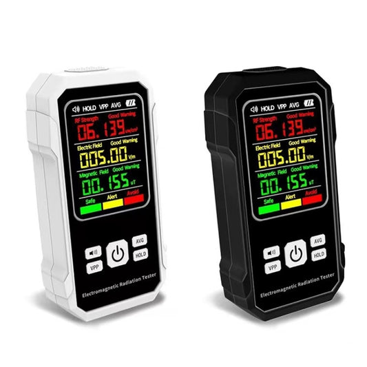 Electromagnetic Radiation Detector High Frequency Radiation Detector, VT-ER1 White
