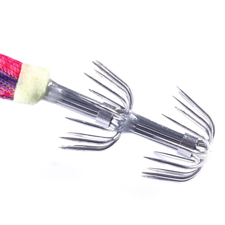 HENGJIA 14cm 20g Crevette en Bois Lumineuse Appât Artificiel Hameçon Calmar Leurre Luya, 1, 2, 3, 4, 5, 6, 7, 8, 9, 10, 10 Couleurs
