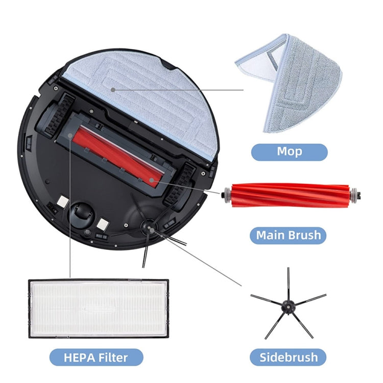 For Xiaomi Roborock S7+ S7 T7S T7 Plus Series Roller Brush Filter Rag Side Brush 15 in 1 Set