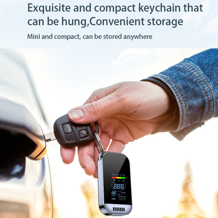 Mini Non-contact High-sensitivity Color Screen Digital Display Alcohol Tester, Alcohol Tester 6