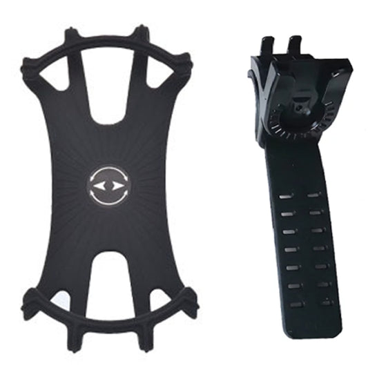 Removable Bicycle Cell Phone Holder For 4.5-7 Inch Phones, Four Claws Black, Eight Claws Black