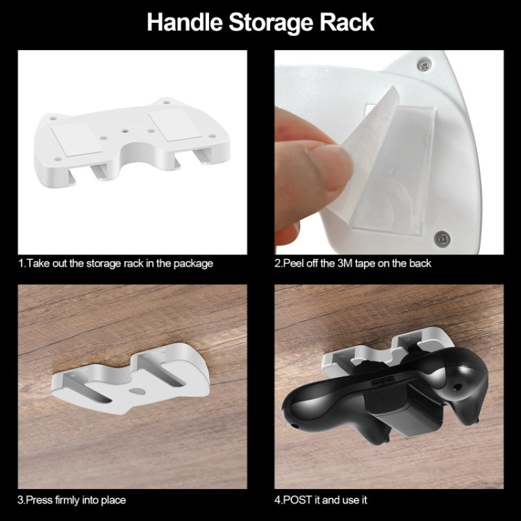 Suspension Handle Storage Rack Gamepad Table Bottom Bracket, For Switch Pro / Xbox Series X / Xbox Series S / Xbox One / Xbox One S / Xbox 360, White Color Box, Black Color Box