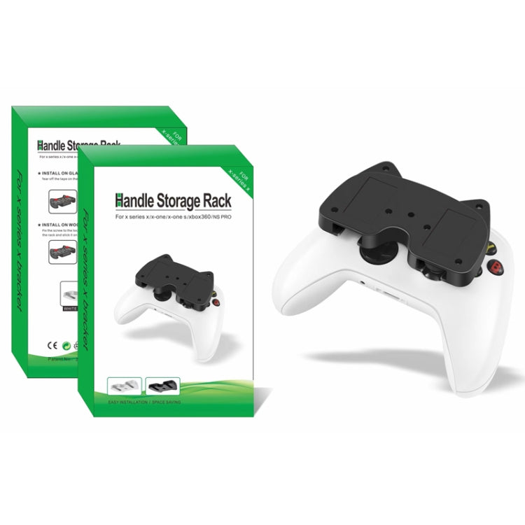Suspension Handle Storage Rack Gamepad Table Bottom Bracket, For Switch Pro / Xbox Series X / Xbox Series S / Xbox One / Xbox One S / Xbox 360, White Color Box, Black Color Box
