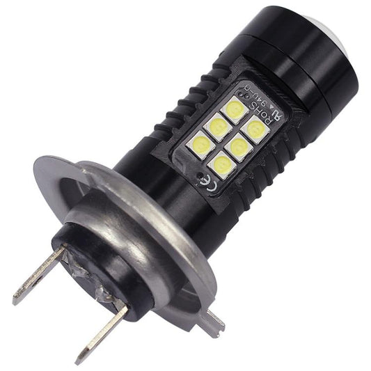 1pair Automotive High-power LED White Light Fog Lamp, H7